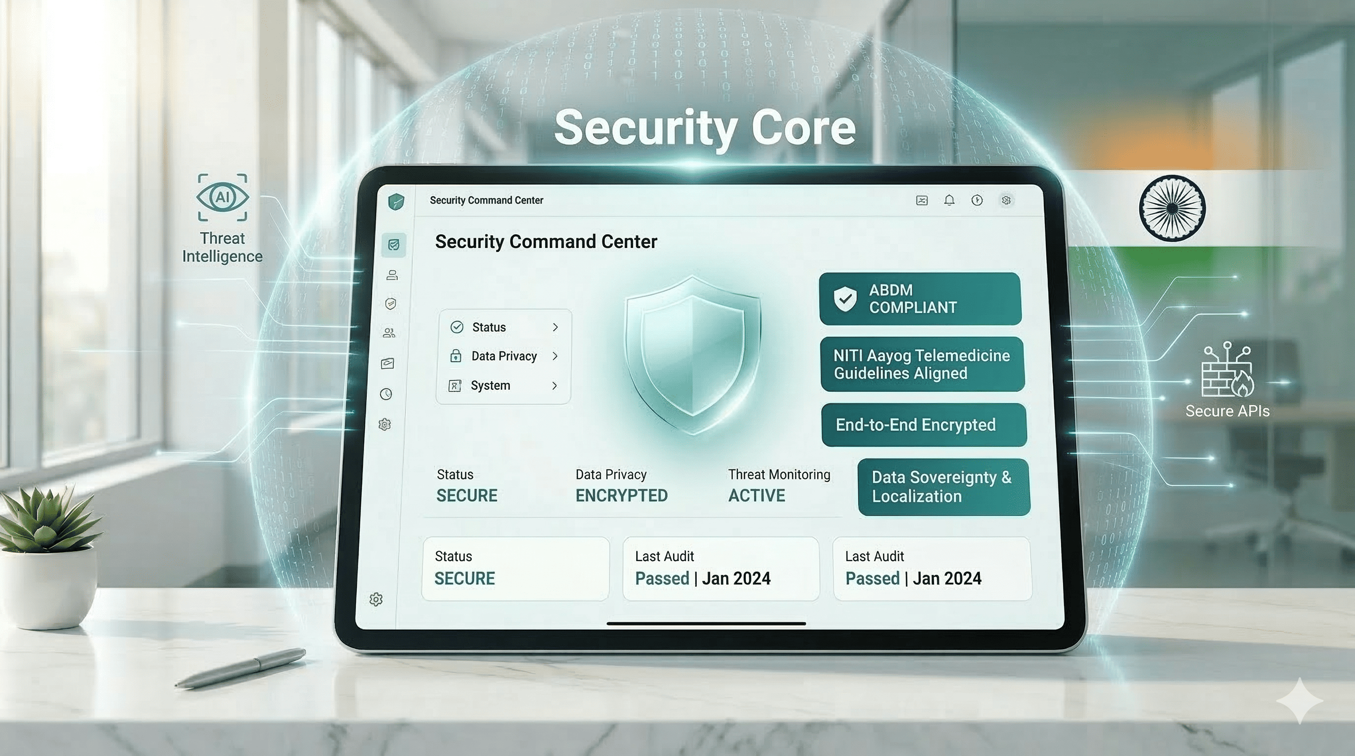 Enterprise-grade security and compliance